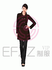 女職業(yè)裝秋冬大衣設計圖051