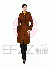 女職業(yè)裝秋冬大衣設(shè)計圖056