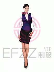 女職業(yè)裝馬夾設計圖178