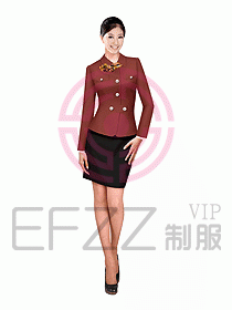 秋冬女職業(yè)裝設計圖382