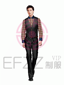 男裝馬夾設(shè)計圖018