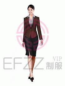 秋冬女職業(yè)裝設計圖574