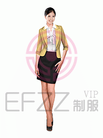 秋冬女職業(yè)裝設計圖589