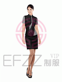 酒店中餐服務(wù)員制服設(shè)計圖961