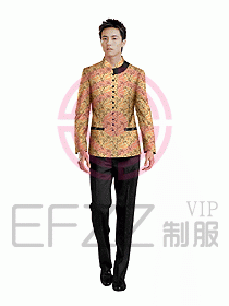 酒店中餐服務(wù)員制服設(shè)計圖964