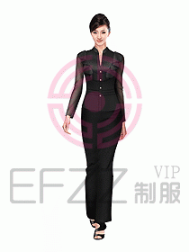 酒店西餐咨客制服設(shè)計(jì)圖253