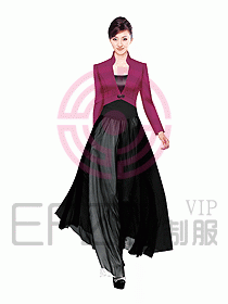 酒店西餐咨客制服設(shè)計圖266