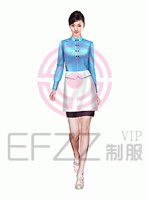 西餐服務(wù)員制服設(shè)計(jì)圖588