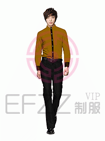 西餐服務(wù)員制服設(shè)計(jì)圖604