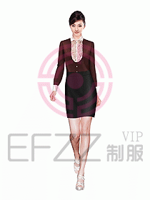 西餐服務(wù)員制服設(shè)計圖626