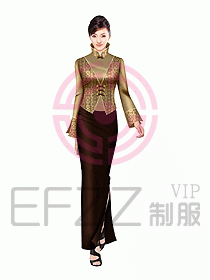 中餐咨客制服設計圖511