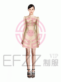 珠寶營(yíng)業(yè)員制服設(shè)計(jì)圖889