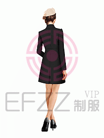 珠寶營業(yè)員制服設(shè)計(jì)圖891