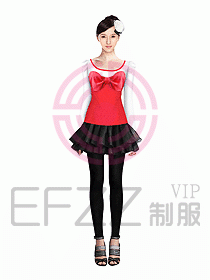 珠寶營(yíng)業(yè)員制服設(shè)計(jì)圖898