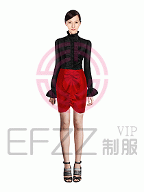 珠寶營(yíng)業(yè)員制服設(shè)計(jì)圖901