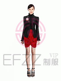 珠寶營業(yè)員制服設計圖903