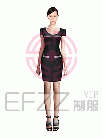 珠寶營業(yè)員制服設(shè)計圖906