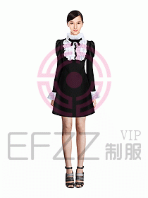 珠寶營業(yè)員制服設(shè)計(jì)圖908