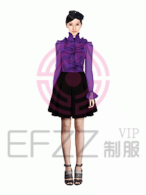 珠寶營業(yè)員制服設計圖910