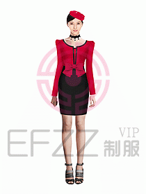 珠寶營業(yè)員制服設計圖928