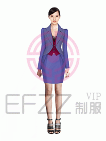 珠寶營業(yè)員制服設(shè)計(jì)圖935