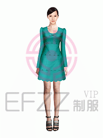 珠寶營業(yè)員制服設計圖937