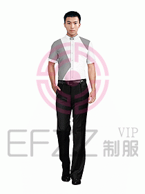 酒店部門經(jīng)理西服設(shè)計(jì)圖207