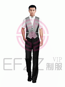 酒店部門經(jīng)理西服設(shè)計圖209
