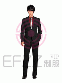 酒店部門經(jīng)理西服設(shè)計圖211
