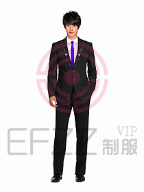 酒店部門(mén)經(jīng)理西服設(shè)計(jì)圖215