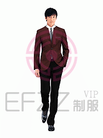 酒店部門(mén)經(jīng)理西服設(shè)計(jì)圖237