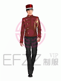 酒店門(mén)童制服設(shè)計(jì)圖609