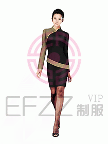 中餐服務(wù)員制服設(shè)計圖1023