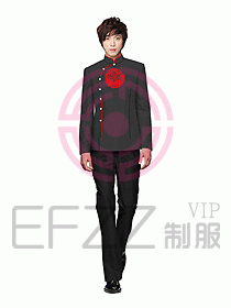 中餐服務(wù)員制服設(shè)計(jì)圖1031