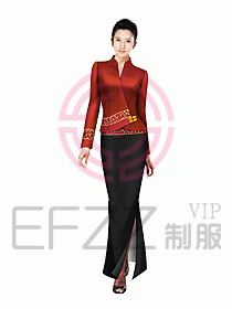 中餐迎賓制服設(shè)計(jì)圖517