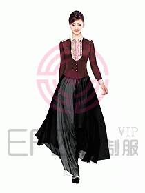 西餐咨客制服設(shè)計圖270