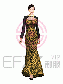 西餐咨客制服設(shè)計(jì)圖283