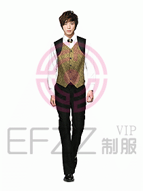 西餐服務員制服設計圖649