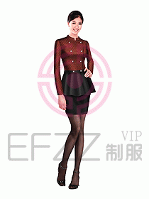 西餐服務(wù)員制服設(shè)計(jì)圖660