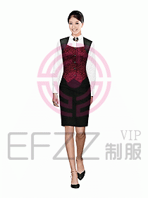 西餐服務(wù)員制服設(shè)計(jì)圖671