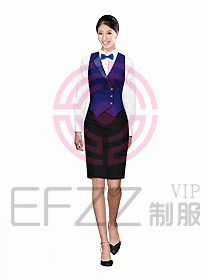 酒店西餐服務員制服701