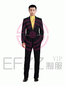 酒店經(jīng)理職業(yè)裝西服242