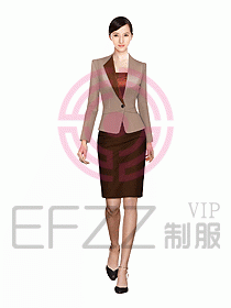 酒店經(jīng)理職業(yè)裝西服252