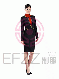 酒店經(jīng)理職業(yè)裝西服267