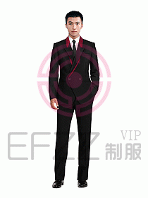 酒店經(jīng)理職業(yè)裝西服277