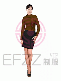 女職業(yè)裝長(zhǎng)袖襯衫設(shè)計(jì)圖101