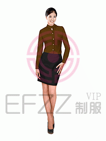 女職業(yè)裝長(zhǎng)袖襯衫設(shè)計(jì)圖102