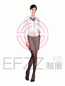 女職業(yè)裝長袖襯衫設(shè)計圖109