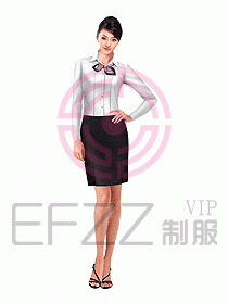 女職業(yè)裝長袖襯衫設(shè)計圖128