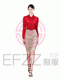 女職業(yè)裝長(zhǎng)袖襯衫設(shè)計(jì)圖135